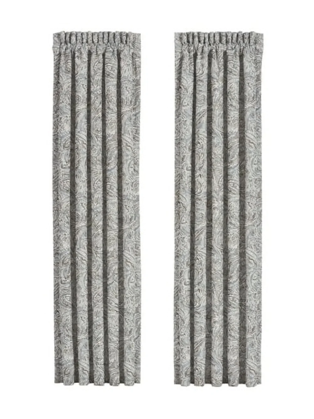 Queen Street Garrison Rod Pocket Light-Filtering Set of 2 Curtain Panel